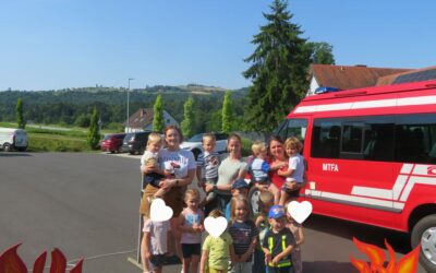 Kindergarten und Kinderkrippe zu Besuch