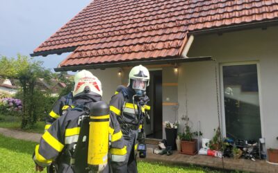 Sirenenalarm, Zimmerbrand (Rauchentwicklung und Brandgeruch)